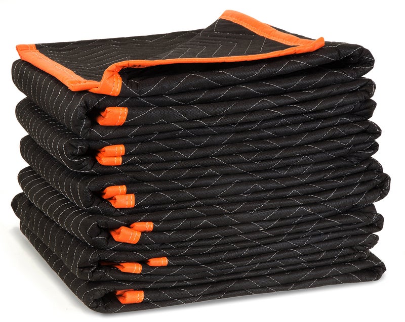 WEN 72-Inch by 40-Inch Heavy Duty Padded Moving Blankets, 6-Pack (272406) - Image 1